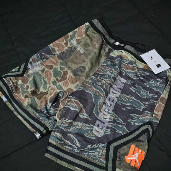 JORDAN X UNDEFEATED Basketball Shorts (Twighlight Marsh) - Picture 3 of 6